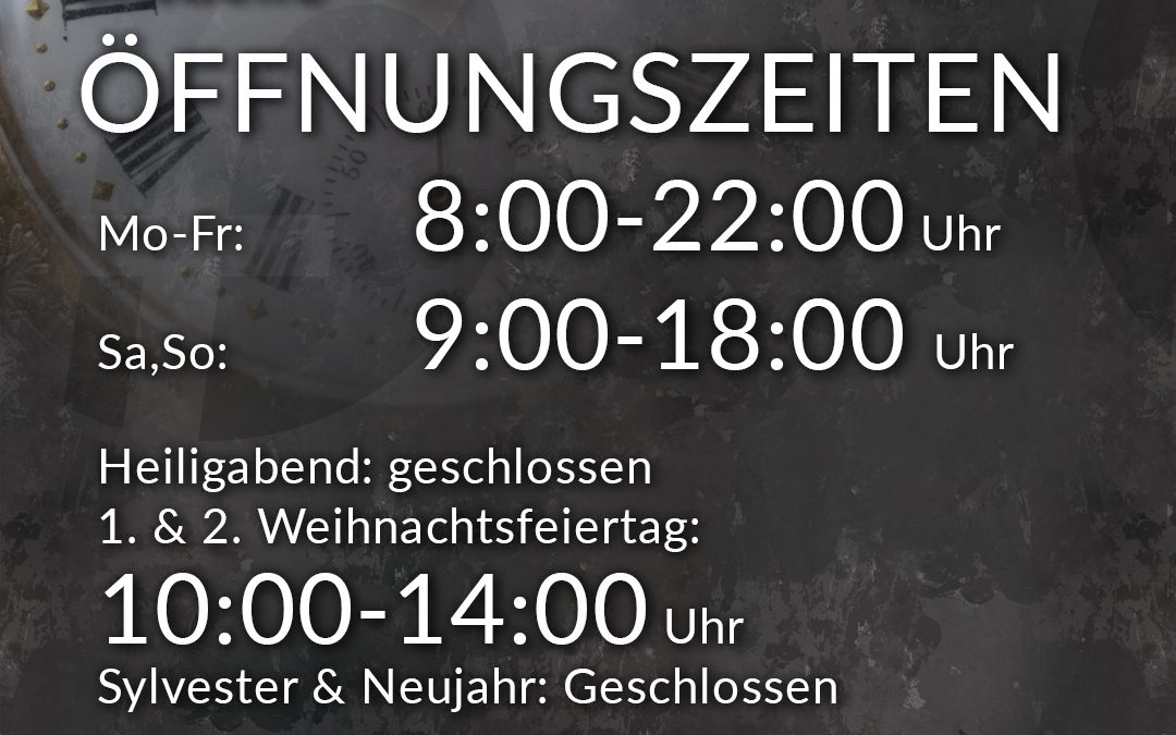Öff­nungs­zeiten