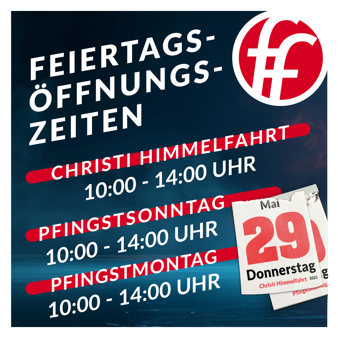 Feiertags-Öffnungszeiten